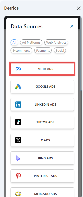 Select Data Source