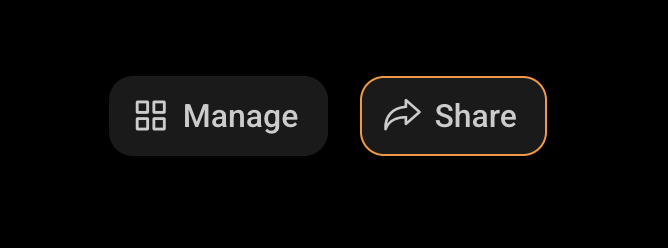 Share Button Location