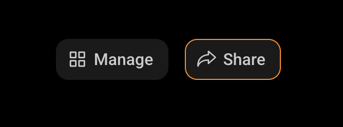 Share Button Location
