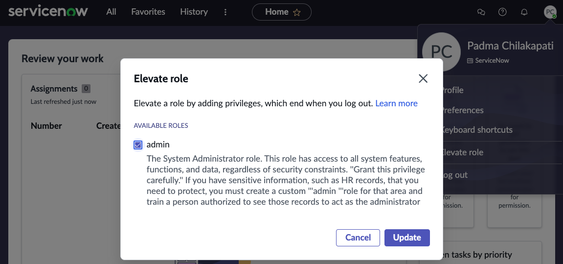 Integrate ServiceNow with Oleria Workspace