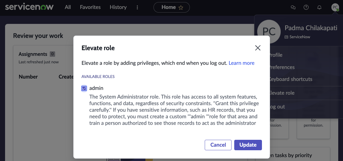 Integrate ServiceNow with Oleria Workspace