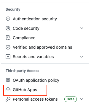 Login to GitHub, select Settings, go to Third-party Access and select GitHub Apps