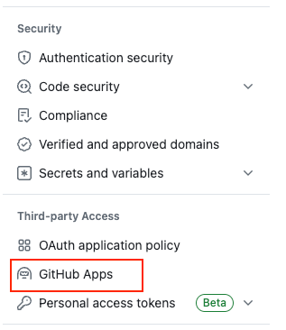 Login to GitHub, select Settings, go to Third-party Access and select GitHub Apps