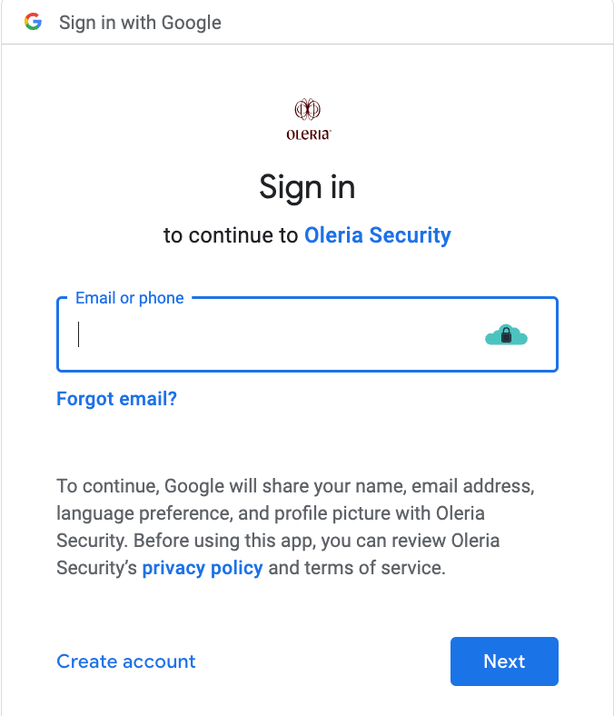 Provide the super admin credential and complete the authentication process