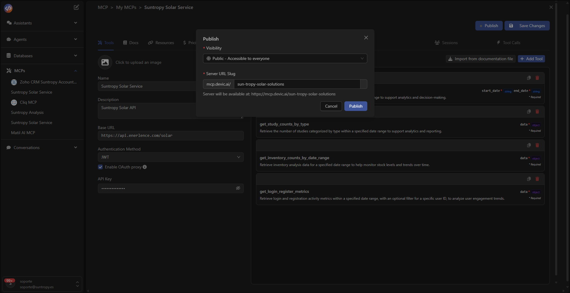 Publicación pública