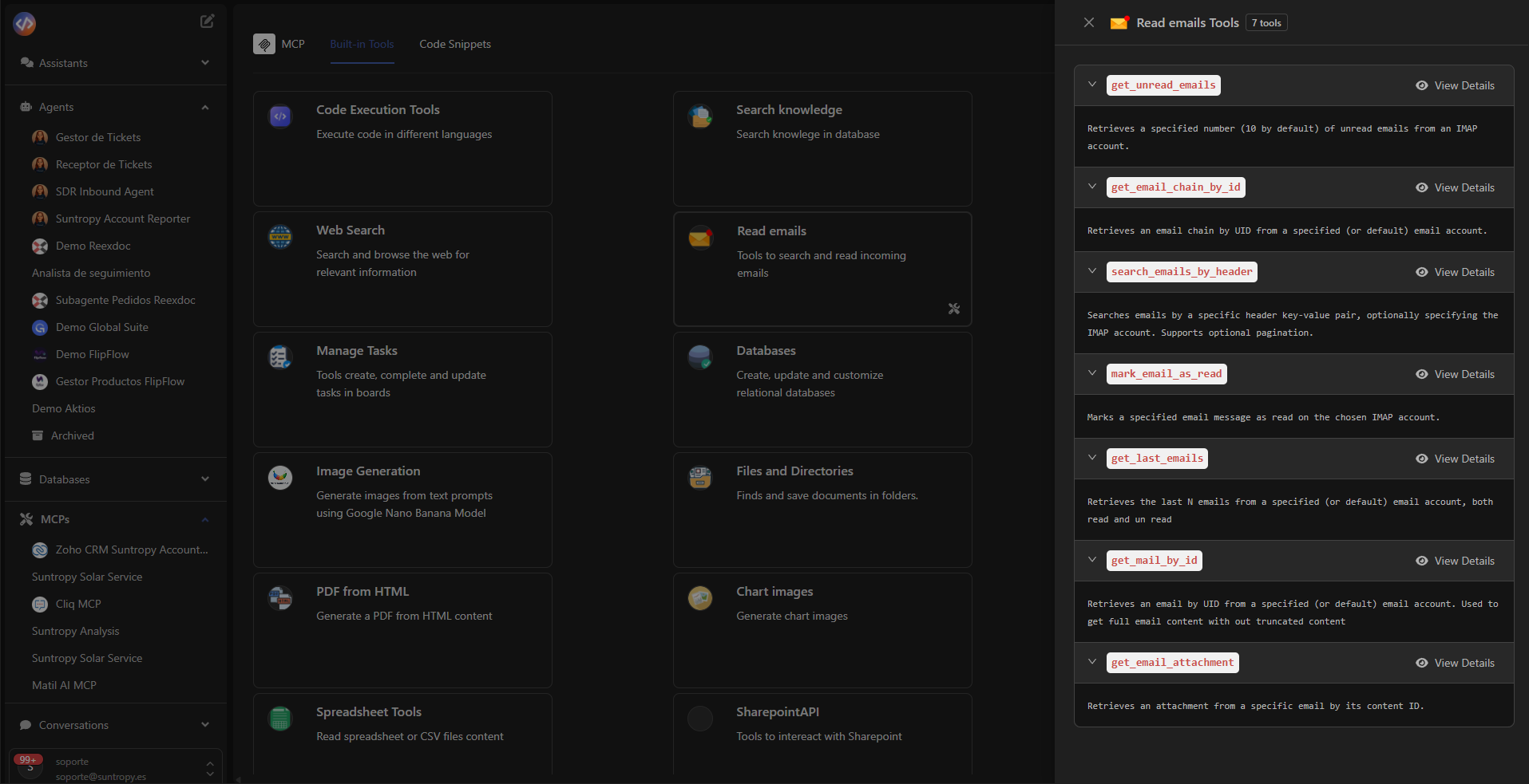 Read-emails description