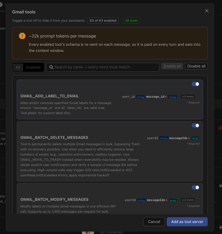 Integration tools