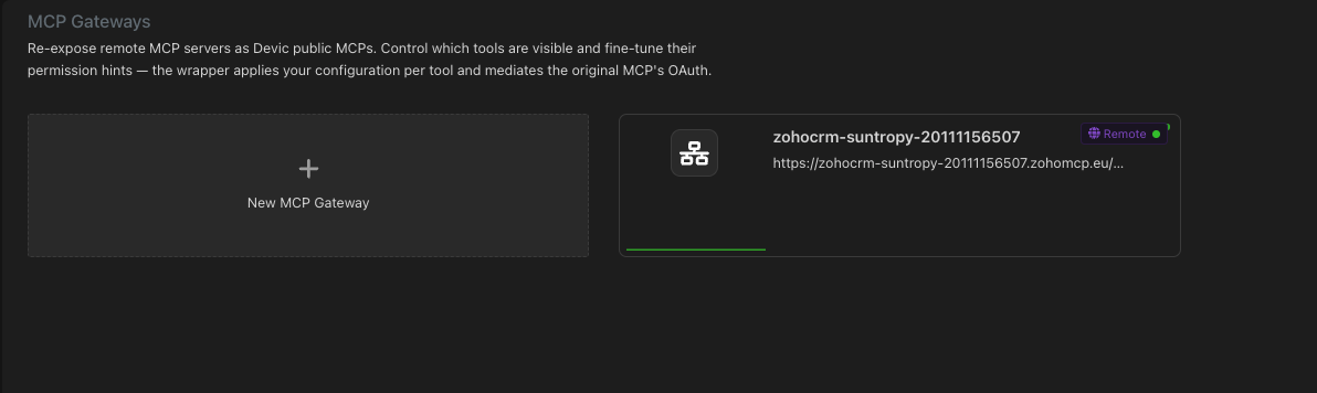 MCP Gateways