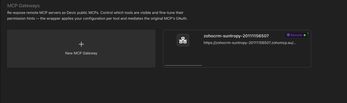 MCP Gateways