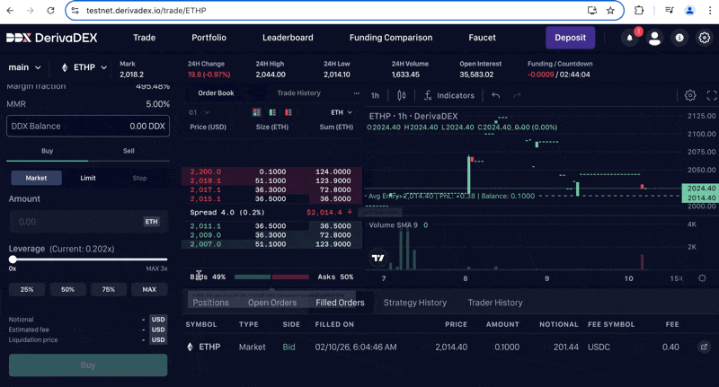 Position and strategy summary