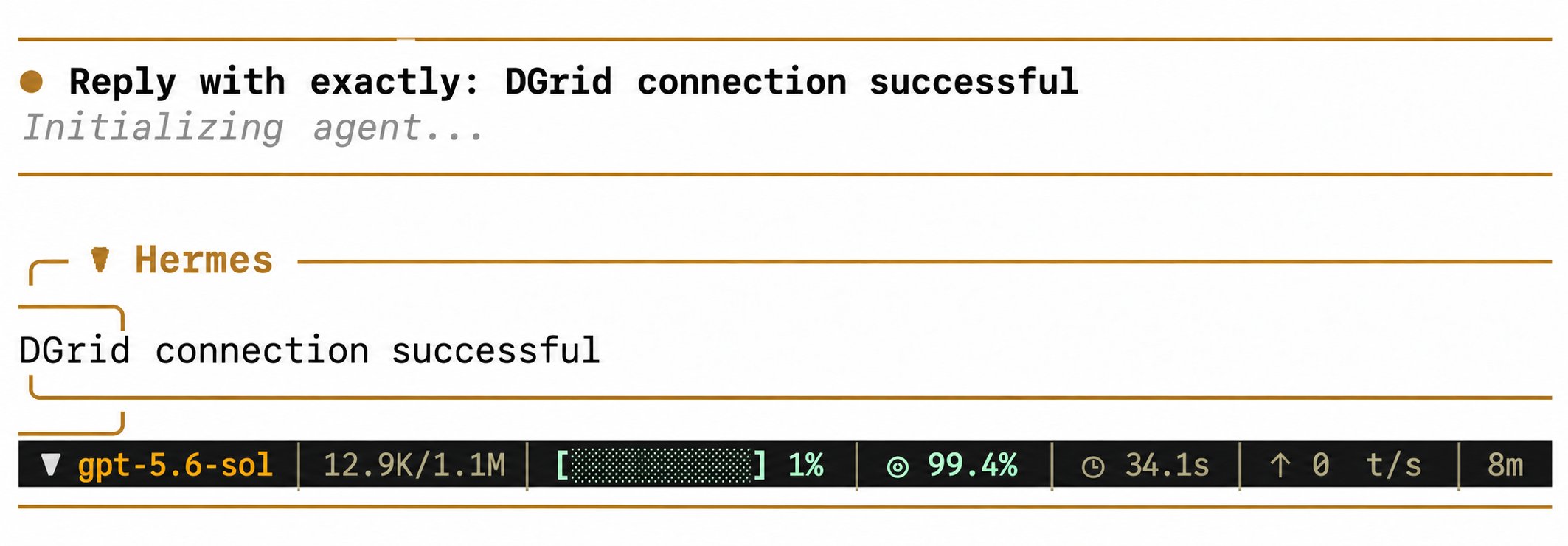 Conversación con un modelo de DGrid en Hermes