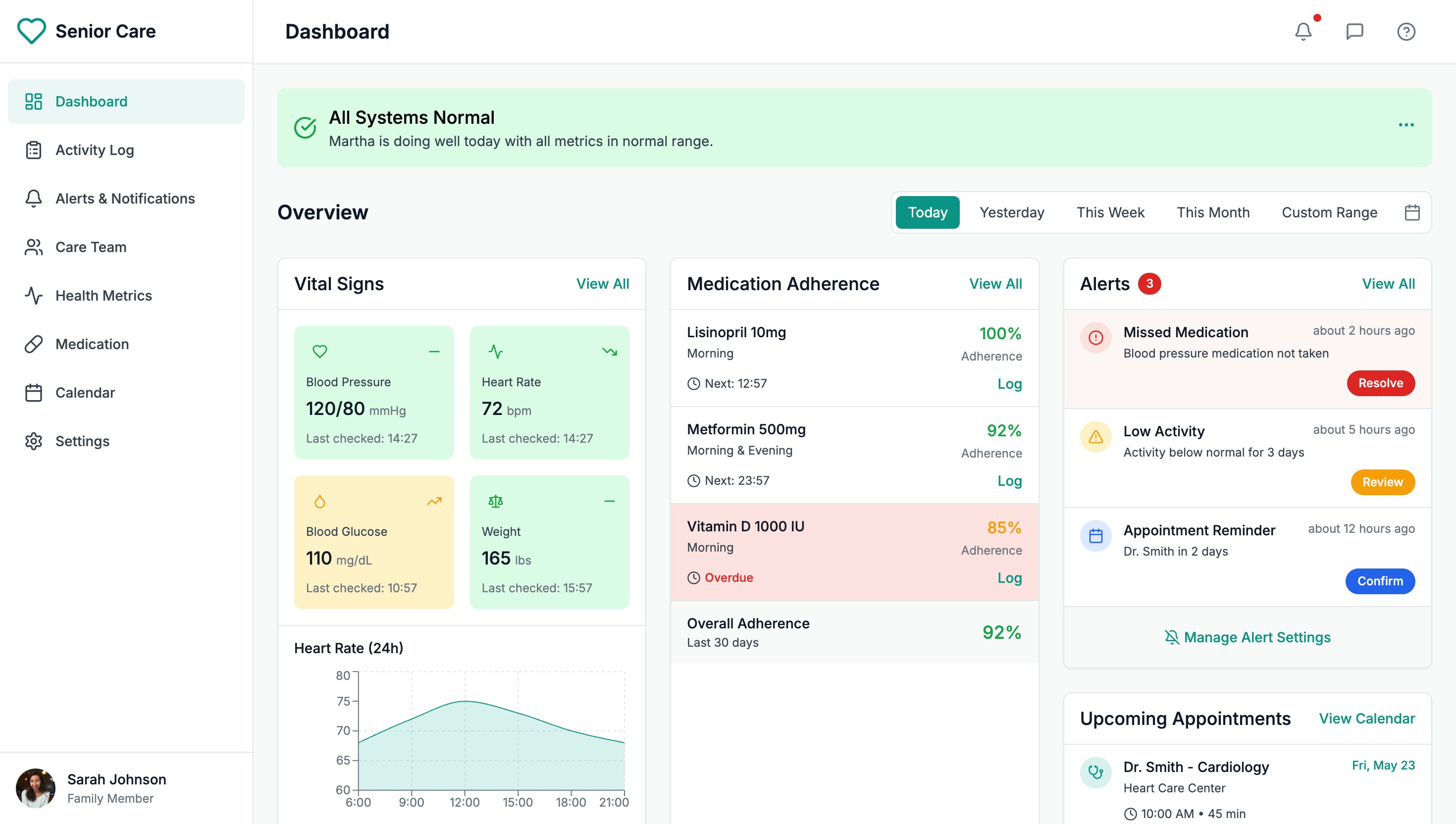 Senior Care App Preview