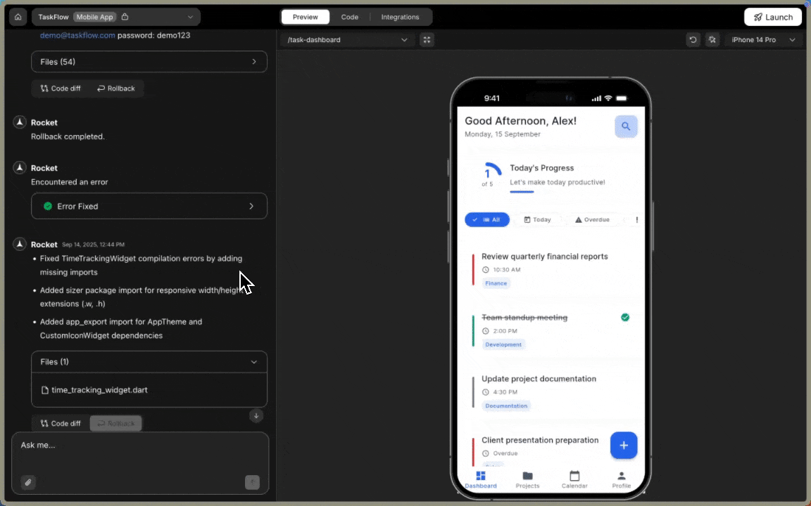Restoring an earlier generation using the Rollback feature.