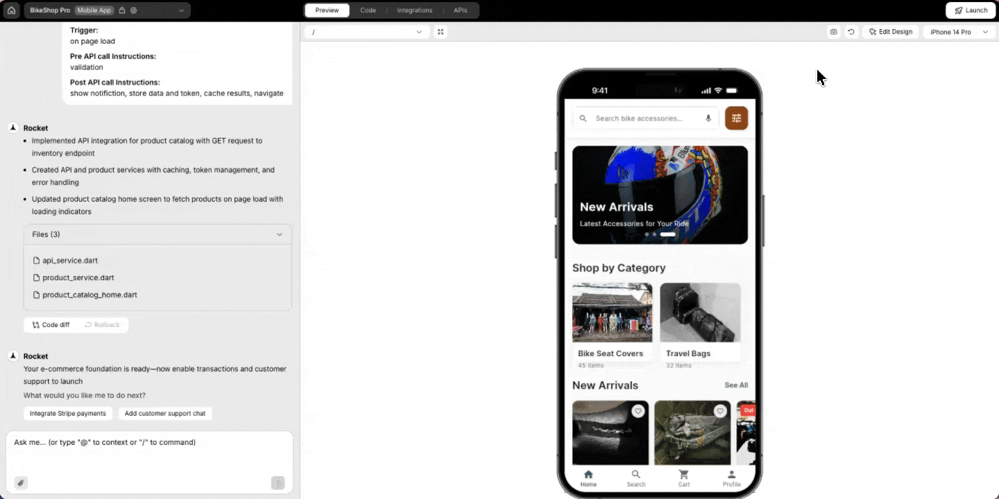 Demonstrating how to capture a screenshot and drag it into the chat input.