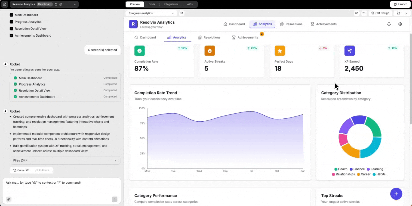 Demonstrating how to capture a screenshot and drag it into the chat input.