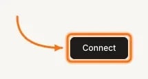 Azure DevOps connector detail page with the Connect button highlighted.