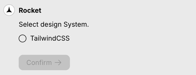 Language and design system settings