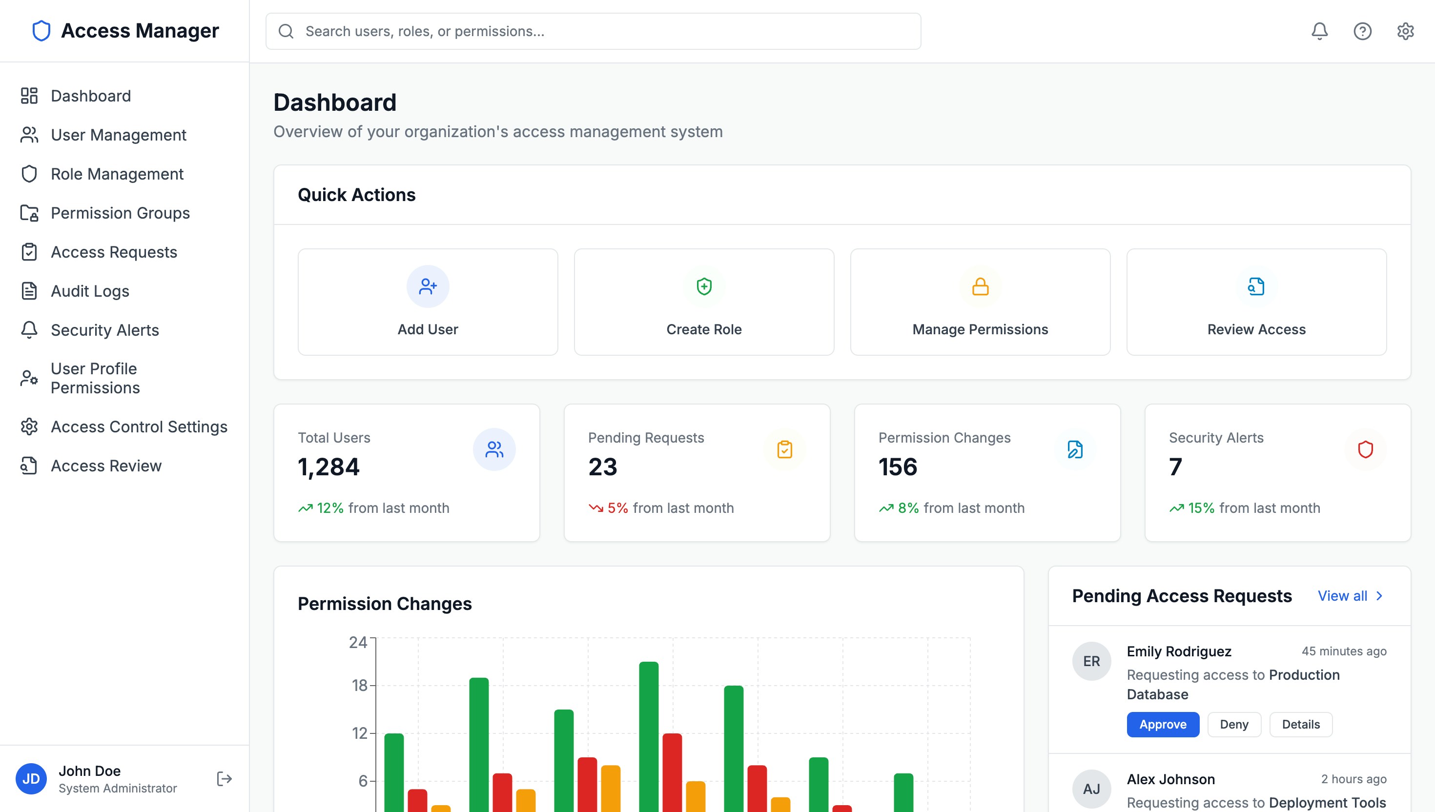 User permission app Preview