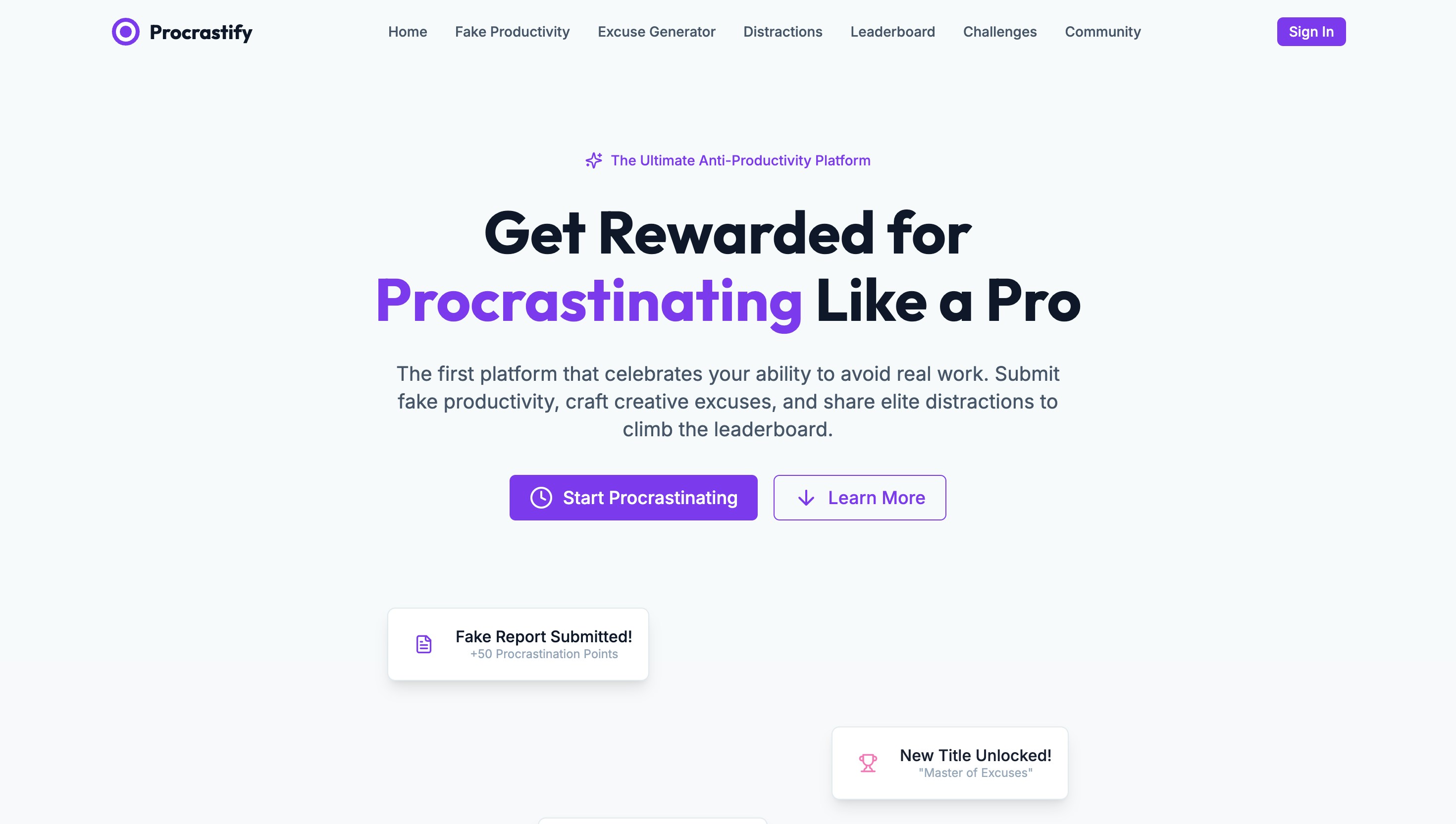 The Procrastination Game Preview