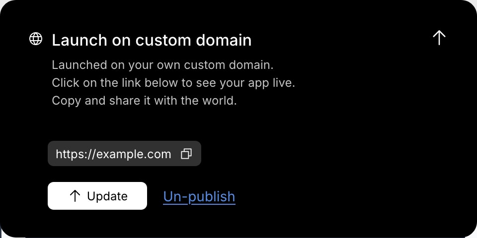 Rocket interface showing domain verified and live.