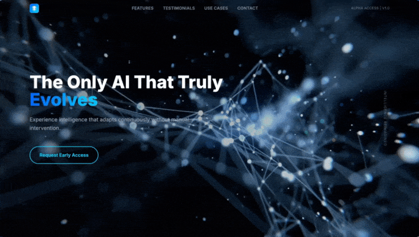 Ai Reimagined Landing Preview