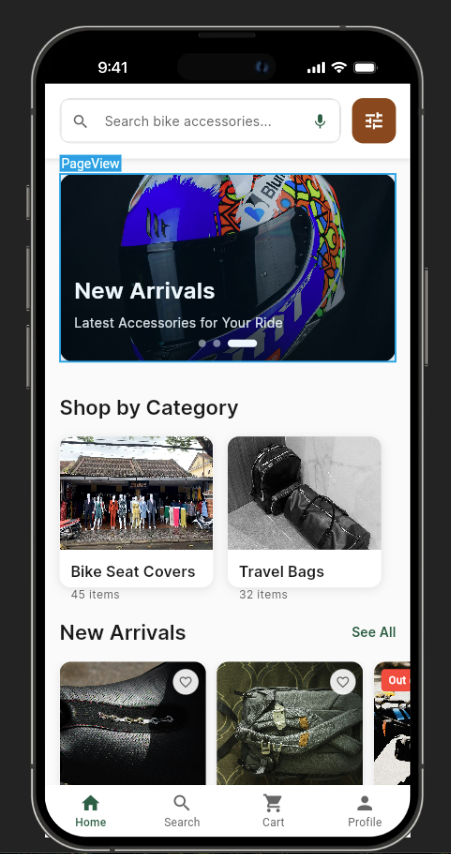 Integration configuration showing route, element, API details, and trigger options.