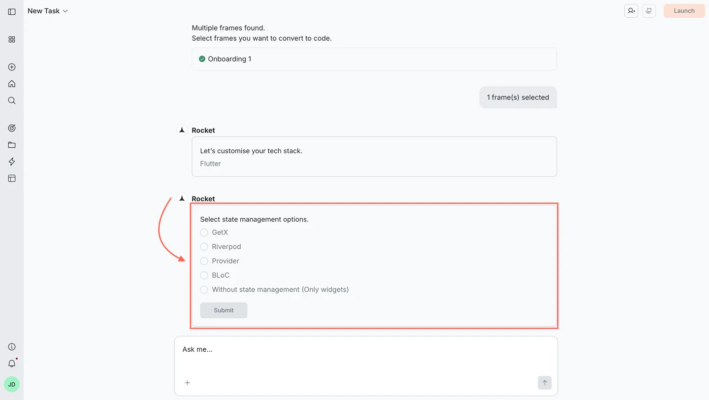 Flutter state management options