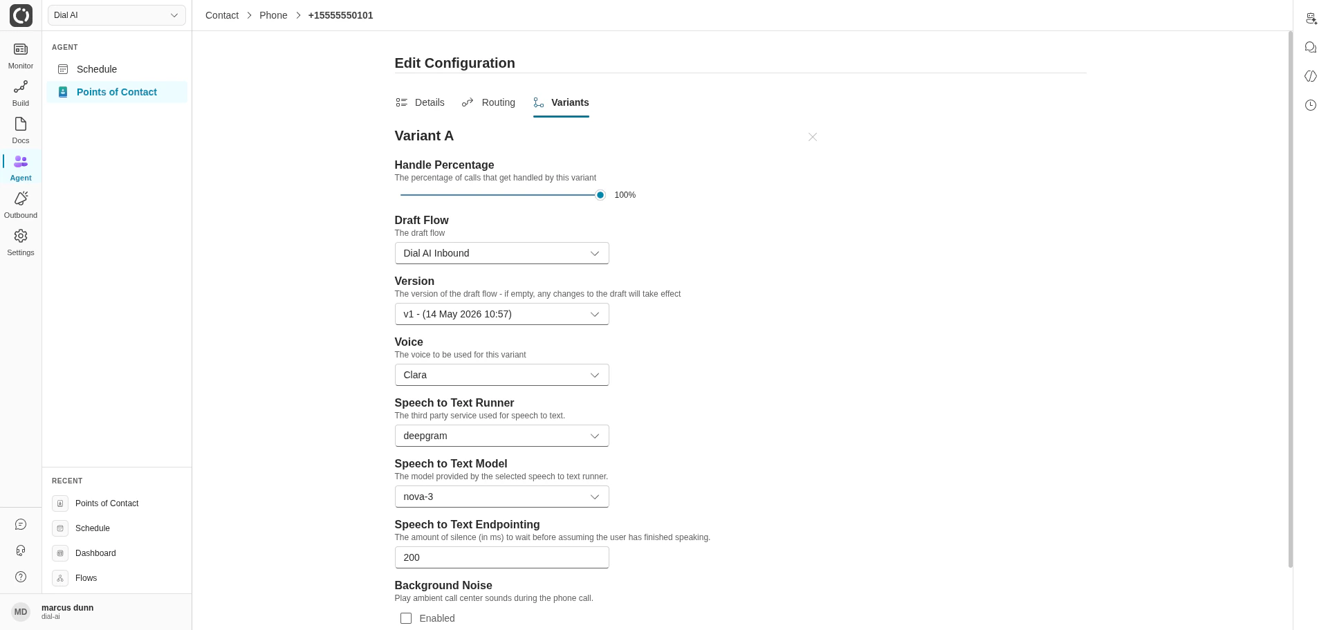 Edit POC Variants tab in light mode