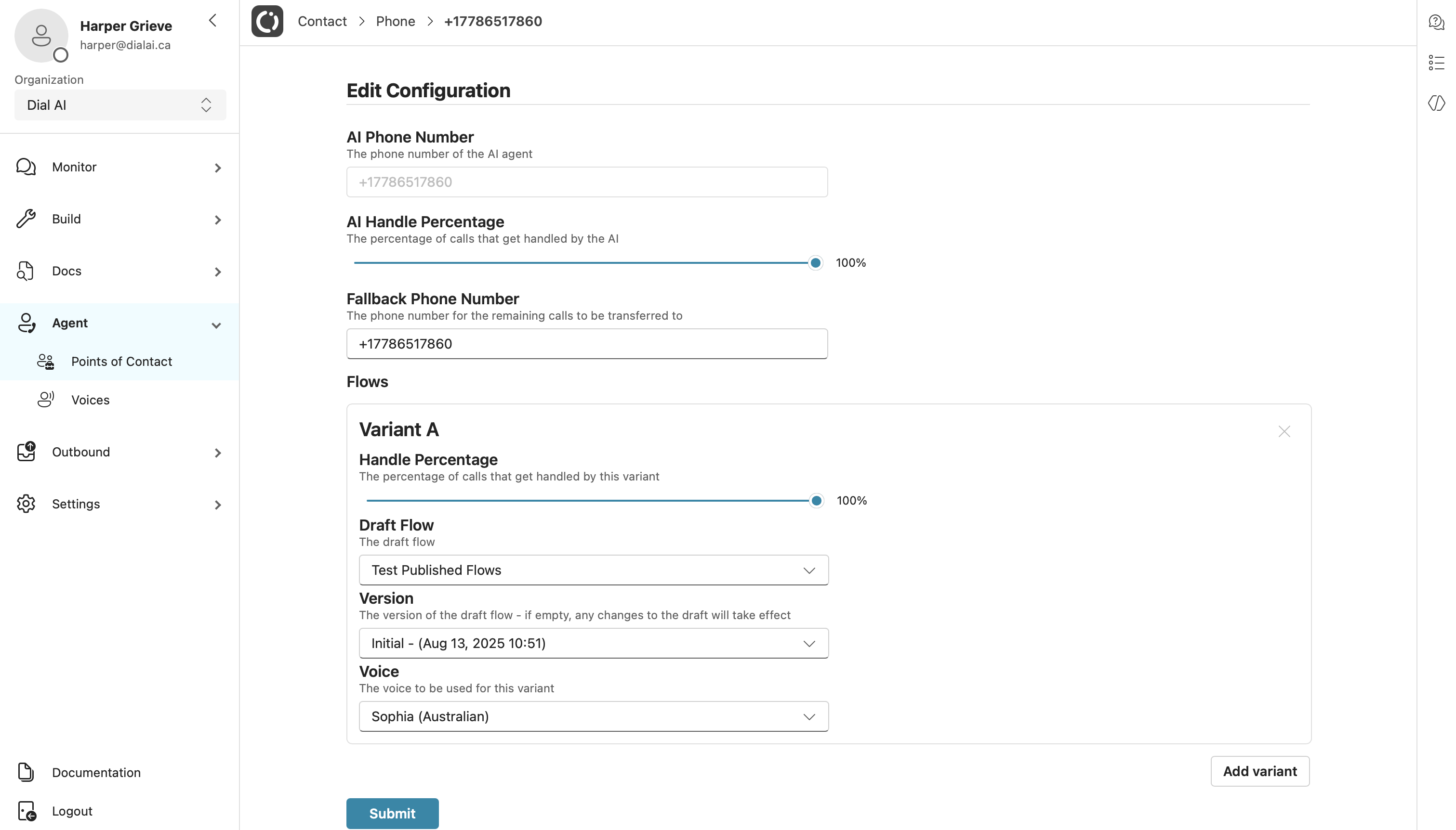 Flow Variants