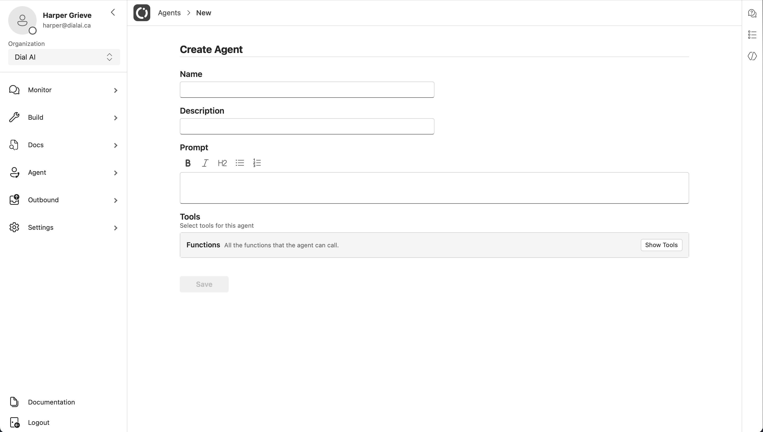 Create Agent