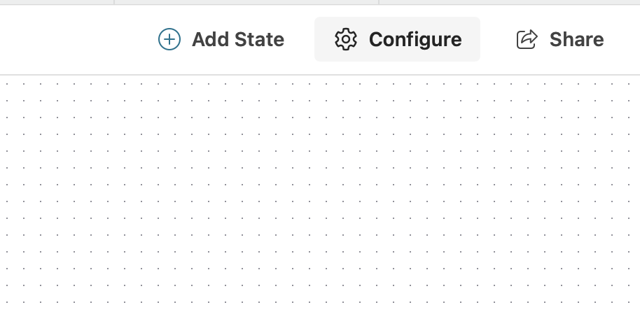 Flow Configure Button