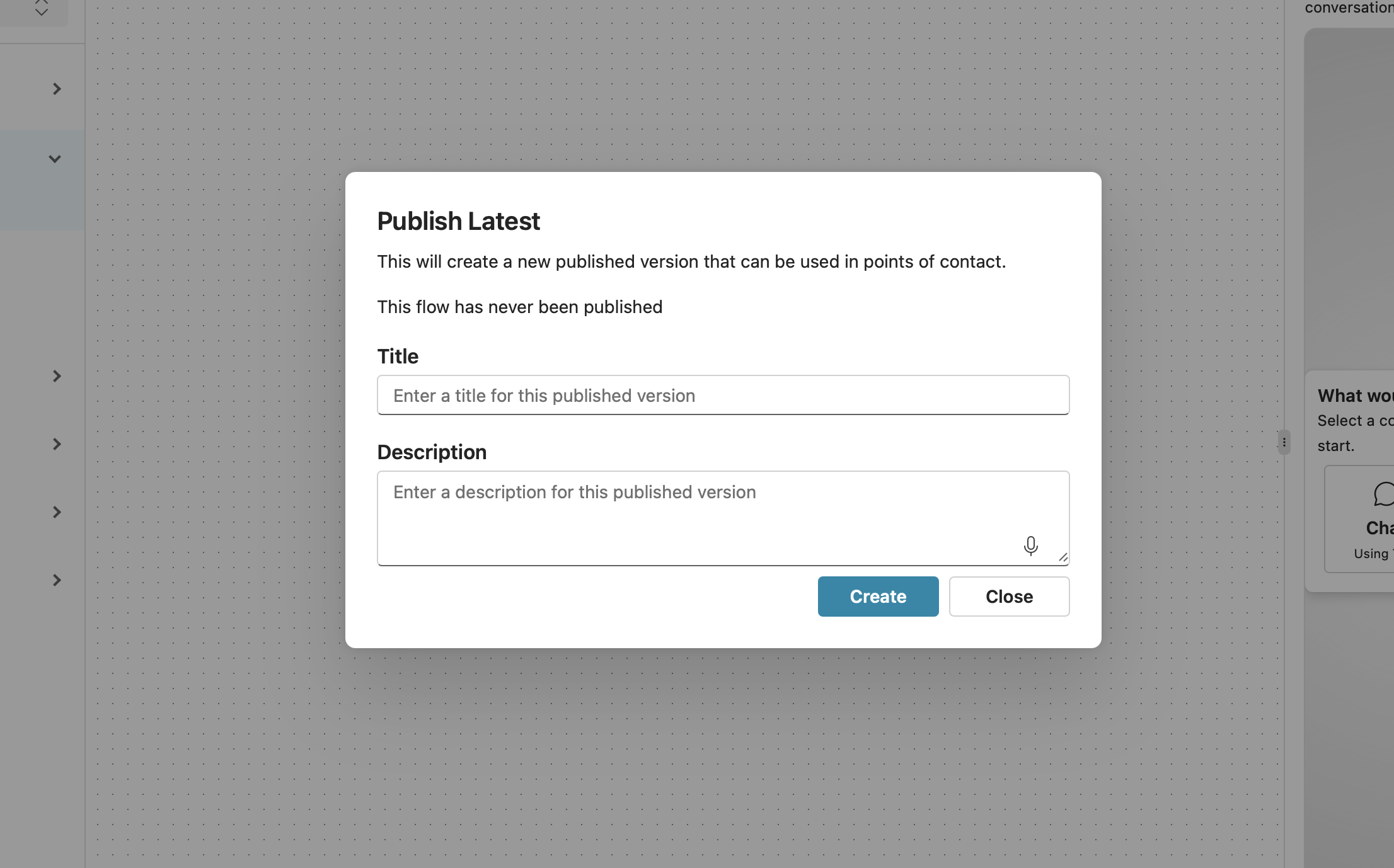 Flow Versioning