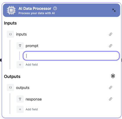 Ask question process information