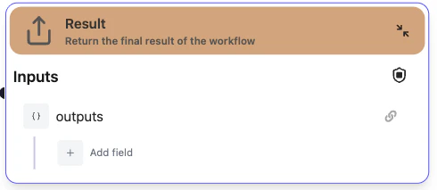 Result node