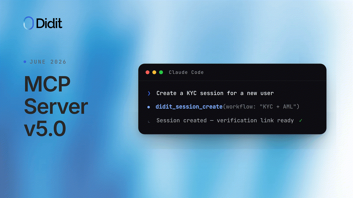 Didit MCP Server v5 — available in AI agent marketplaces