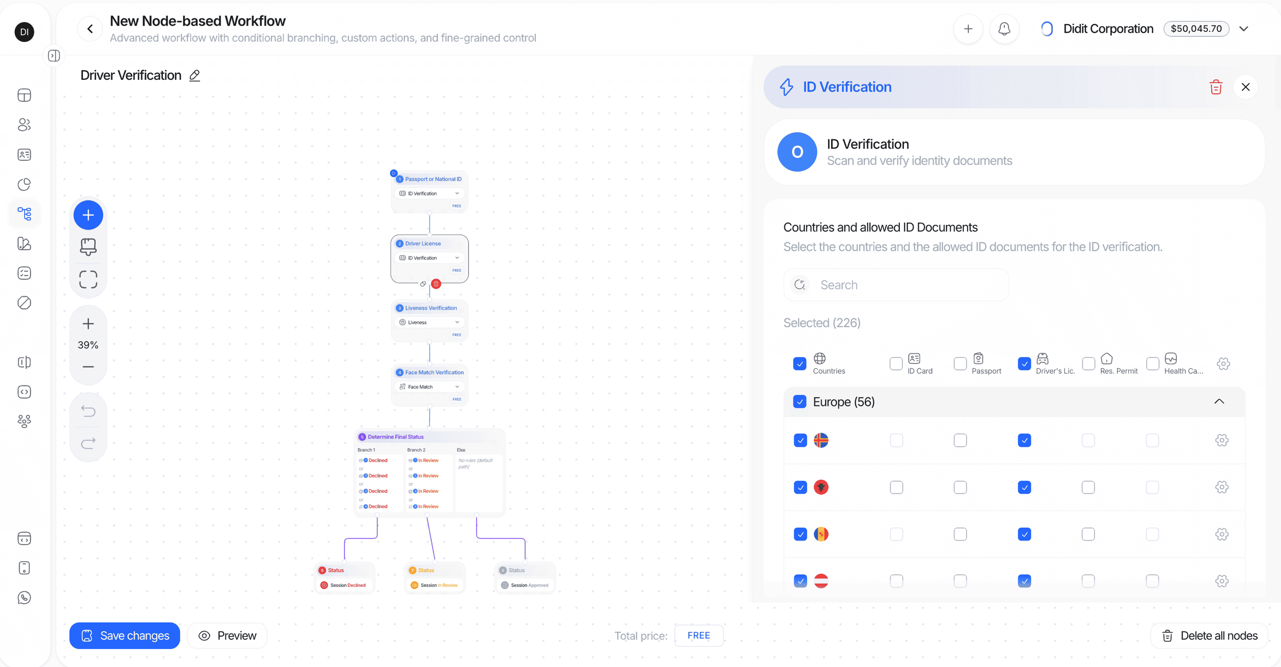Workflows - Didit Documentation