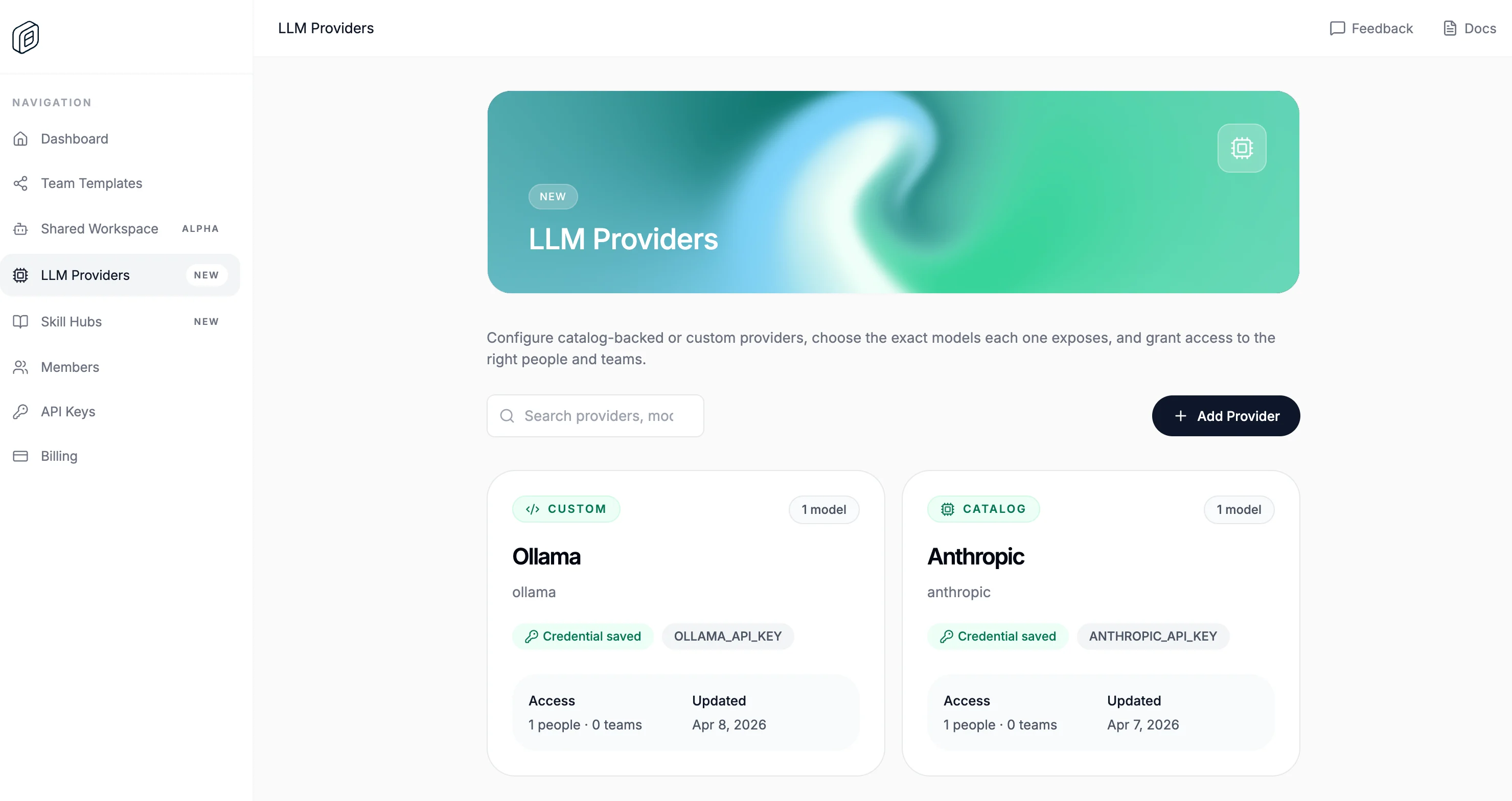 Ollama added as a provider