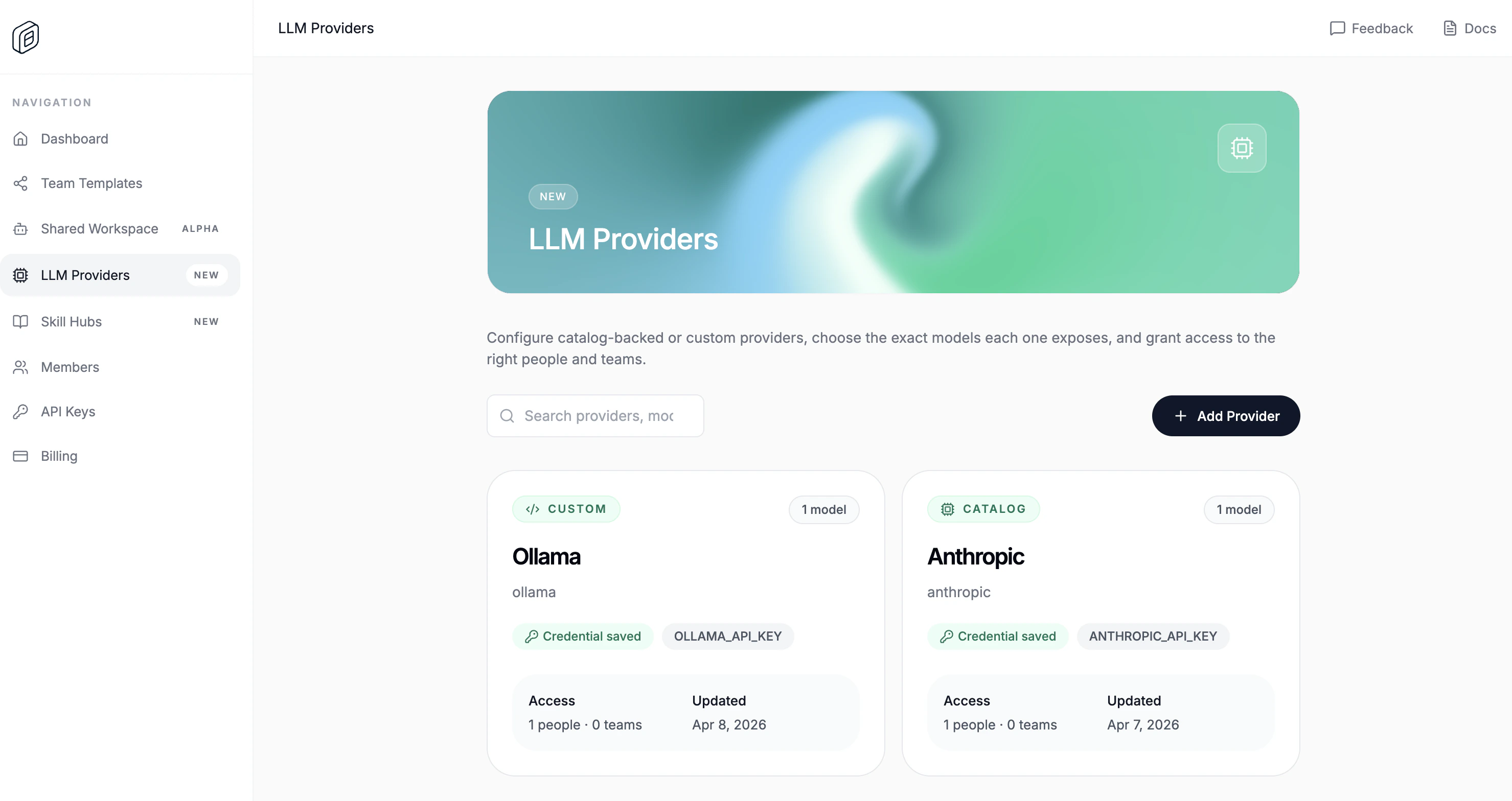 Ollama added as a provider