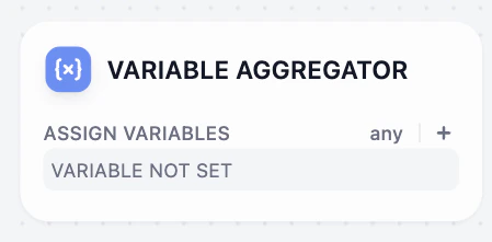Variable Aggregator