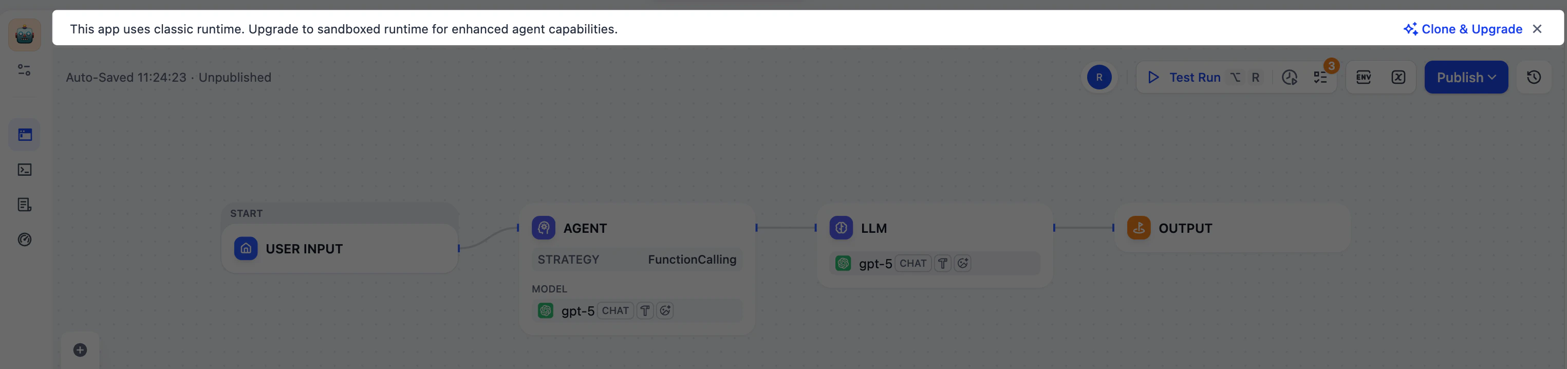 Upgrade to Sandboxed Runtime
