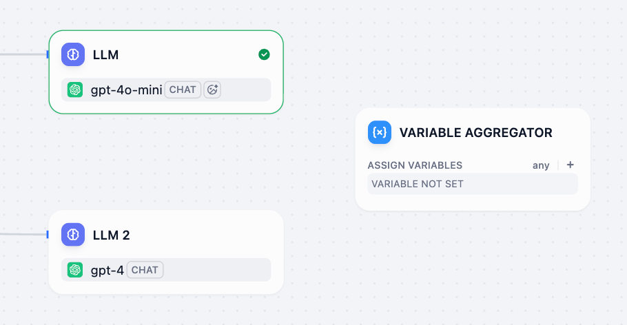 Add Variable Aggregator