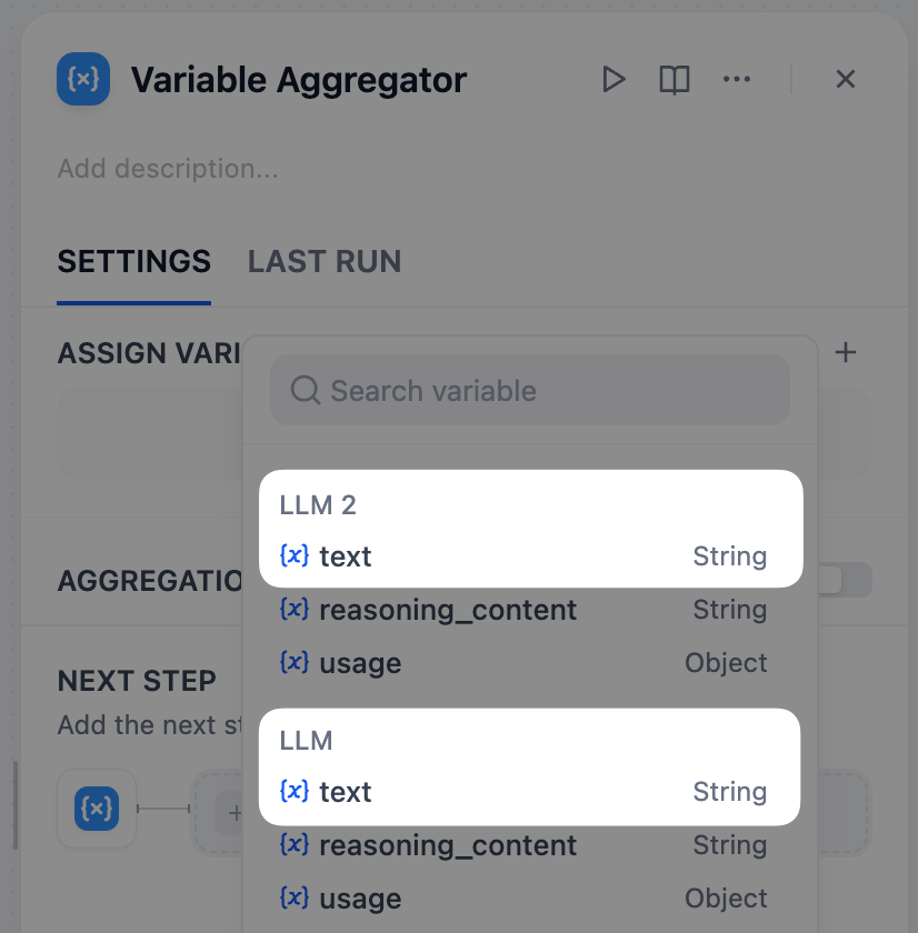 Assign Variable