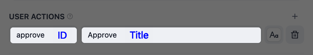 Action Button Configuration