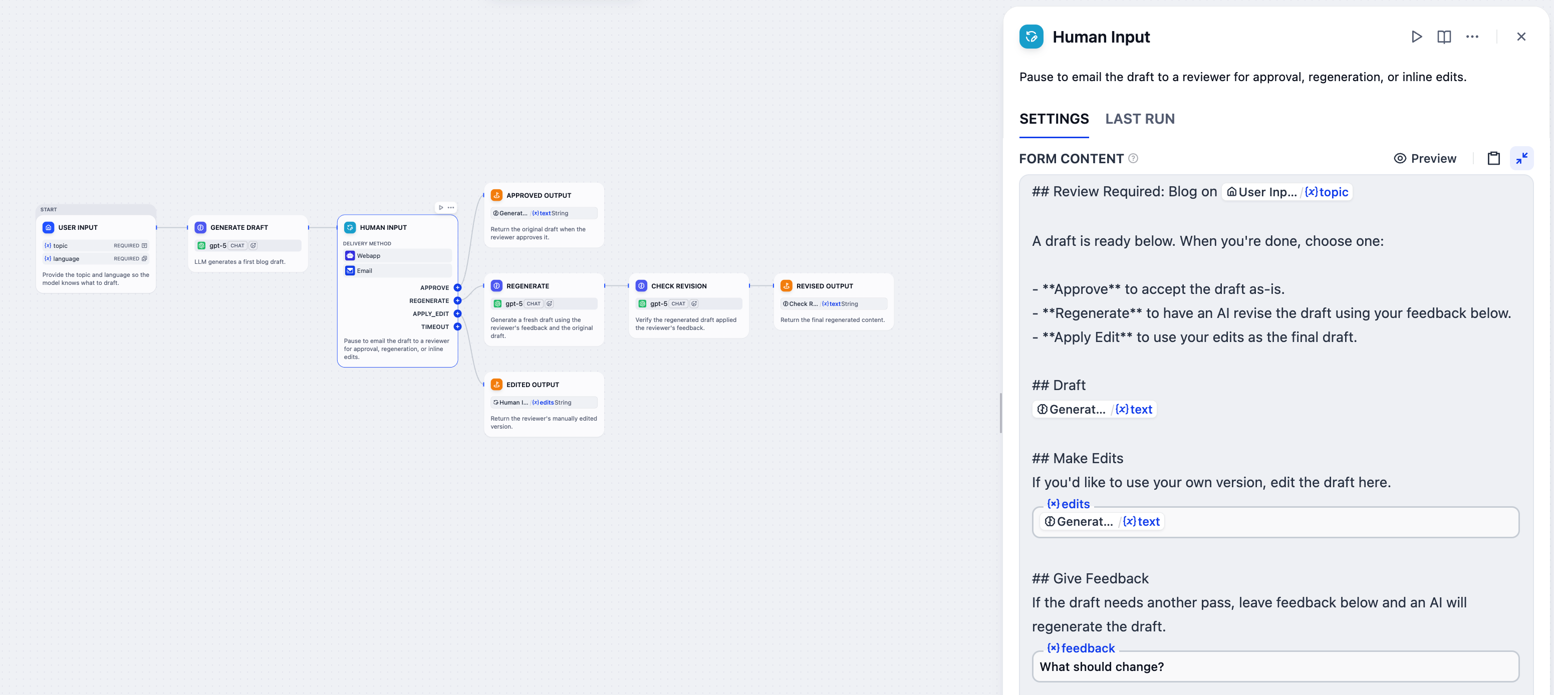 Workflow Example