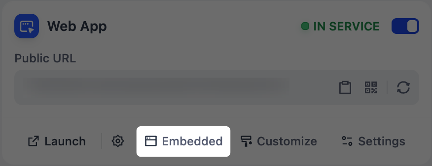 Embedded Icon