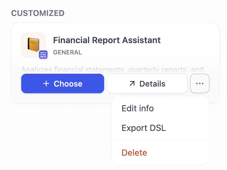Template Actions