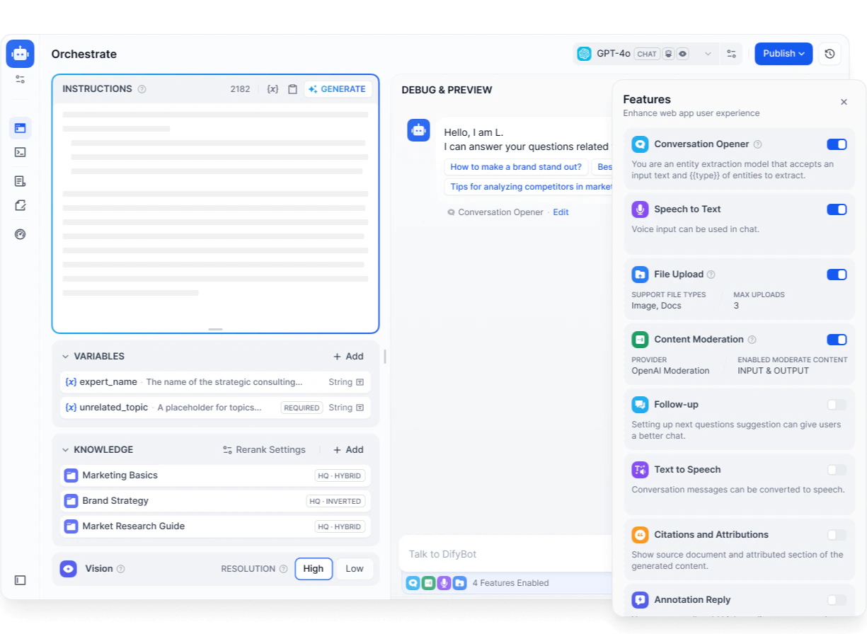 Chatbot Interface
