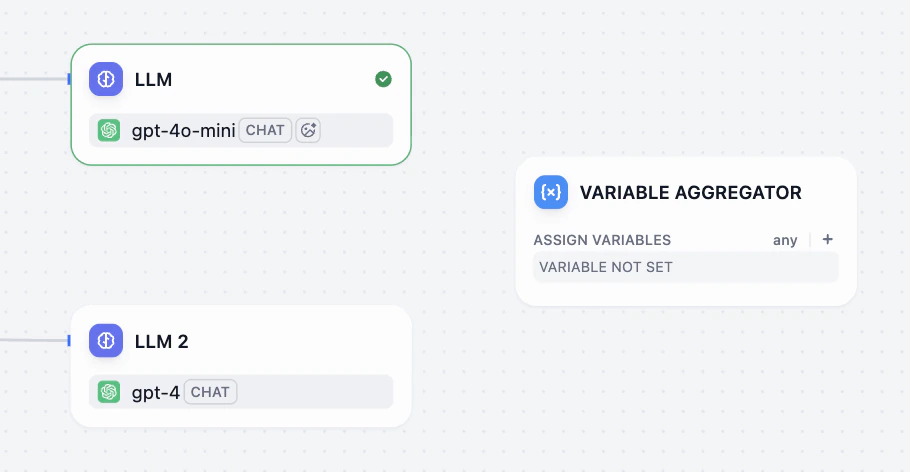 変数アグリゲーターを追加