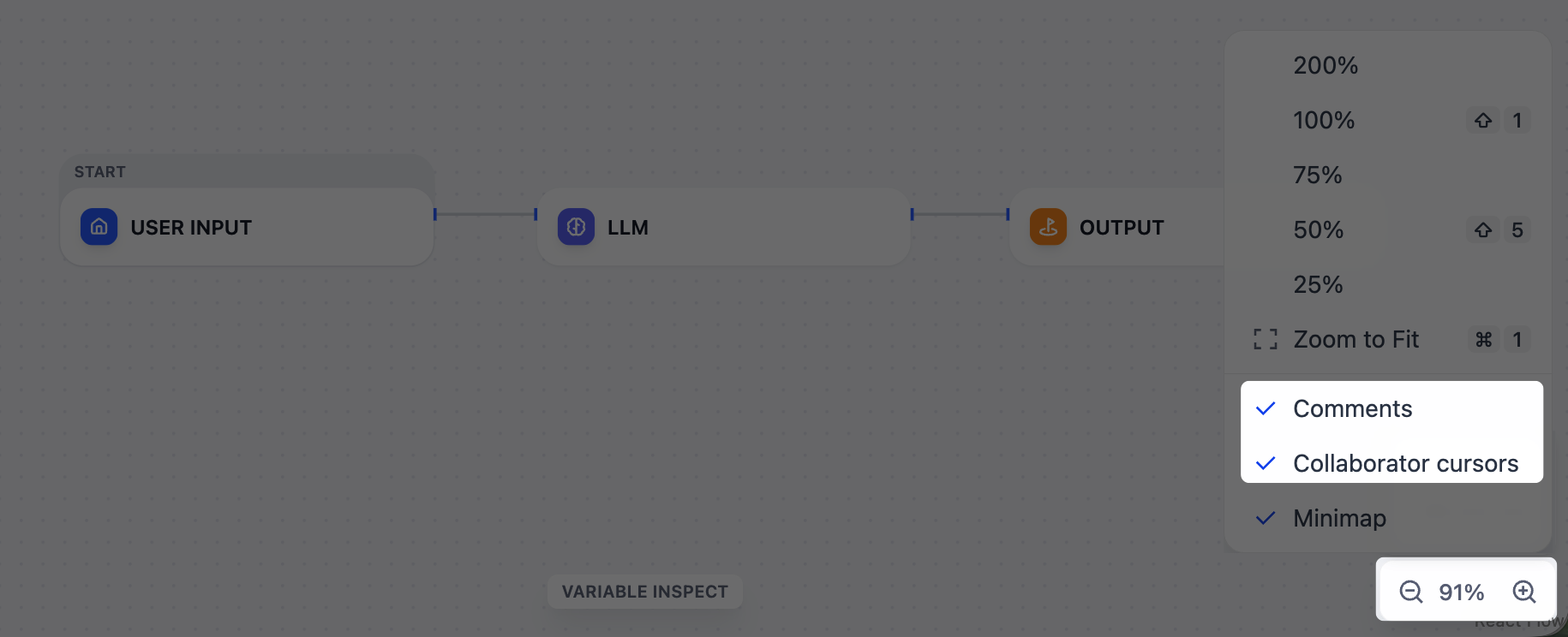 Hide Comments and Collaborator Cursors