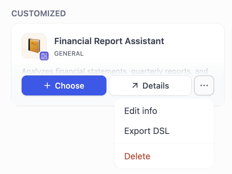 Template Actions